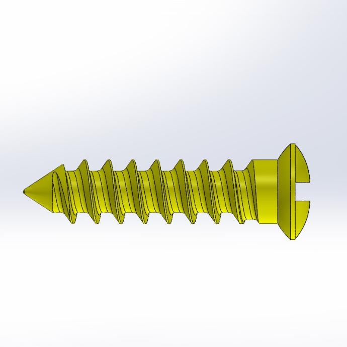 MINI BONE SCREWS, CROSS RECESSED, SELF –DRILLING TITANIUM (SYSTEM 2, MM) (2.0mm, 4)