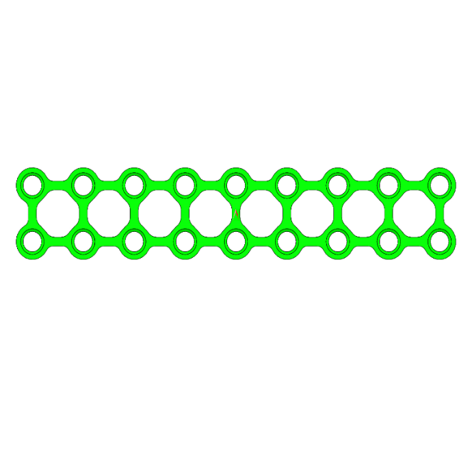 STRUT PLATE TITANIUM (0.7mm)