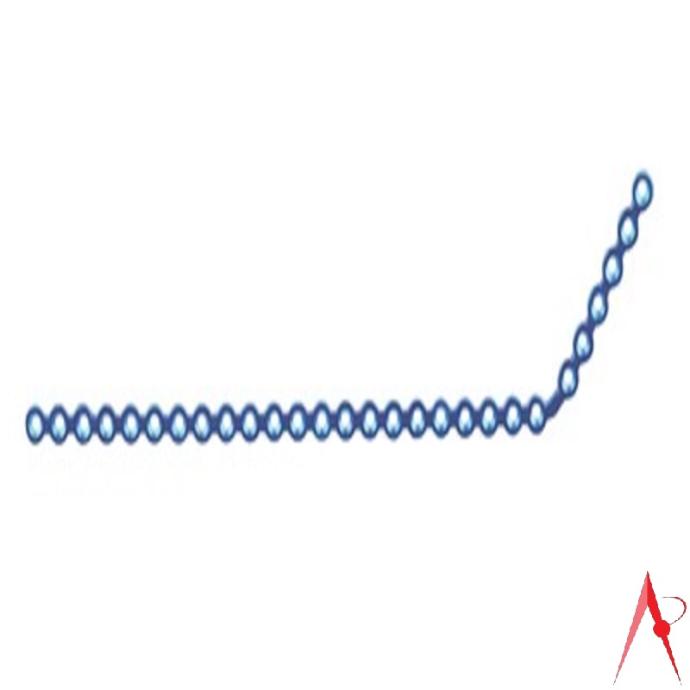RECONSTRUCTION MANDIBULAR ANGLE PLATE TITANIUM (Mandibular Angle 4+8holes)