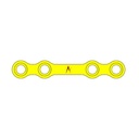 MINI PLATE STRAIGHT WITH BRIDGE